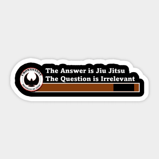 Brown Belt Sticker